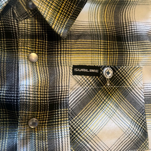 Sublime Dixxon Flannel Boys XS - Picture 3 of 3